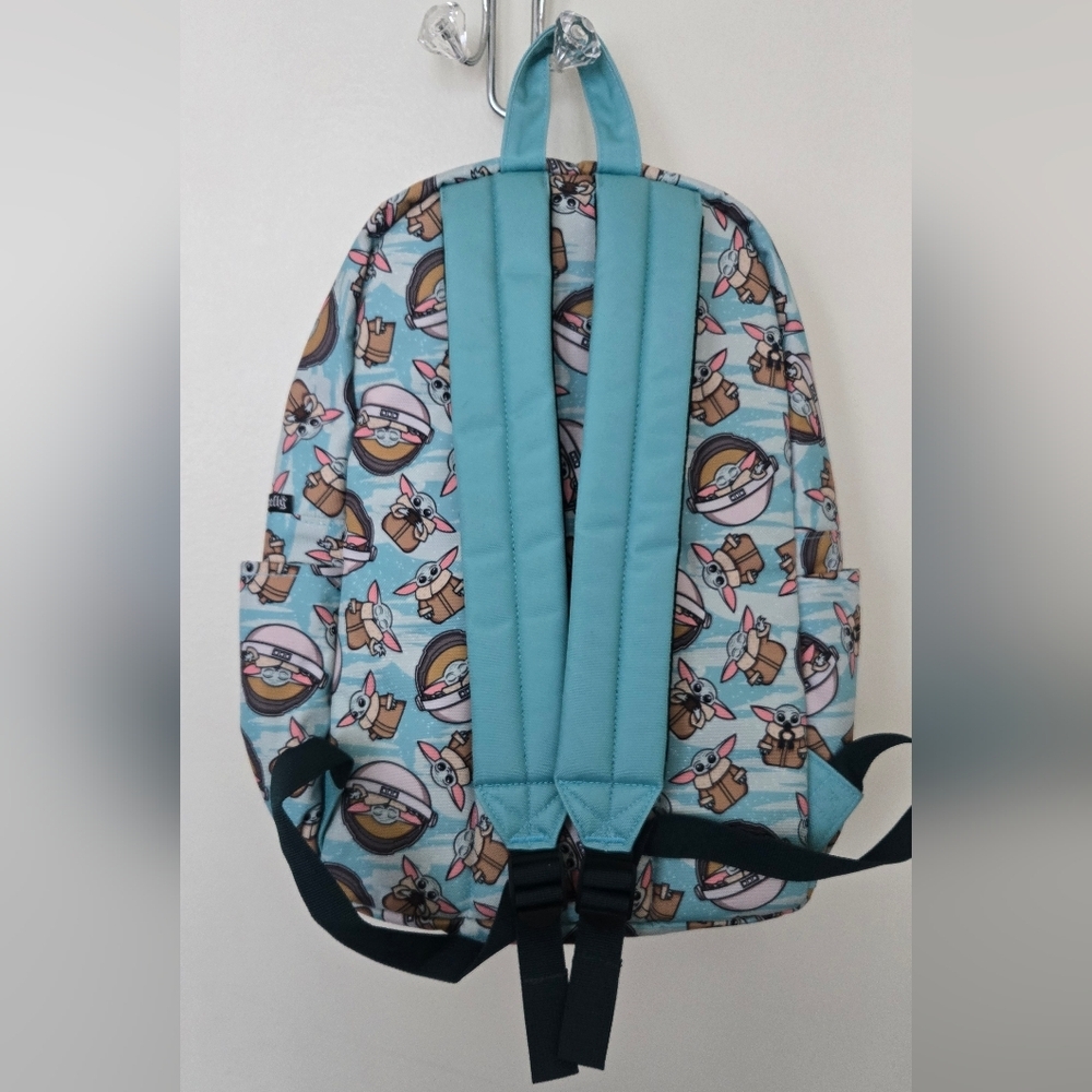 Star Wars Loungefly Baby Yoda Backpack NWOT - Picture 5 of 6